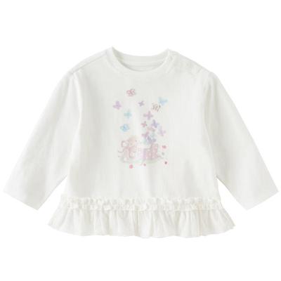 DAVE&BELLA Girls' Long Sleeve Cotton T-shirt