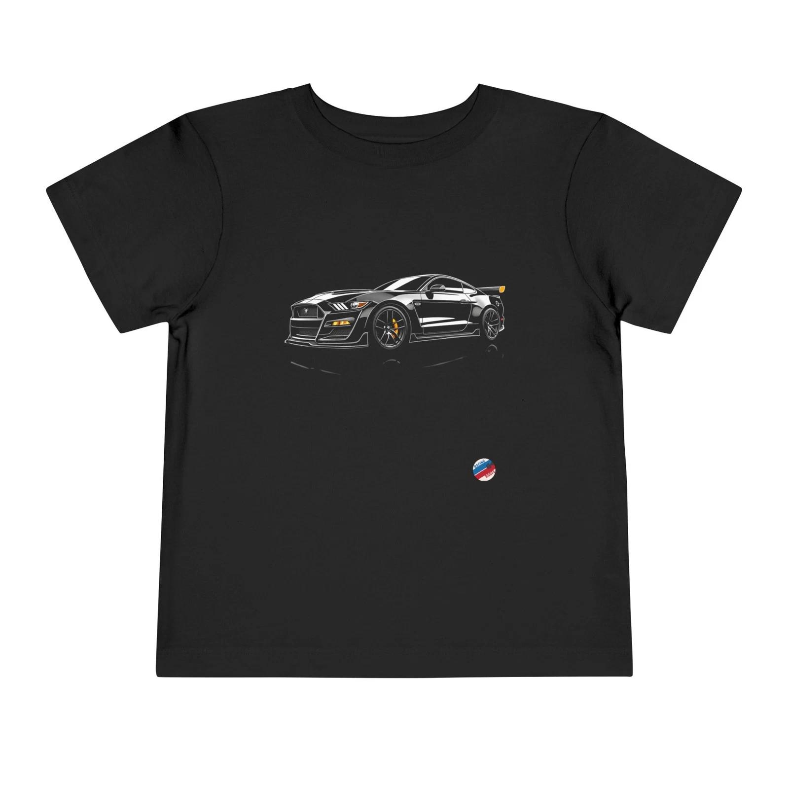 Mustang GT500 Toddler T-Shirt Muscle Car Graphic Tee Black XL