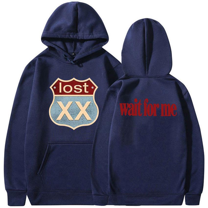 

Rapper MGK Lost XX Americana Tour 2025 Graphic Hoodie Men Women Hip Hop Rock Long Sleeve Sweatshirt Retro Oversized Fleece Hoody 2XL