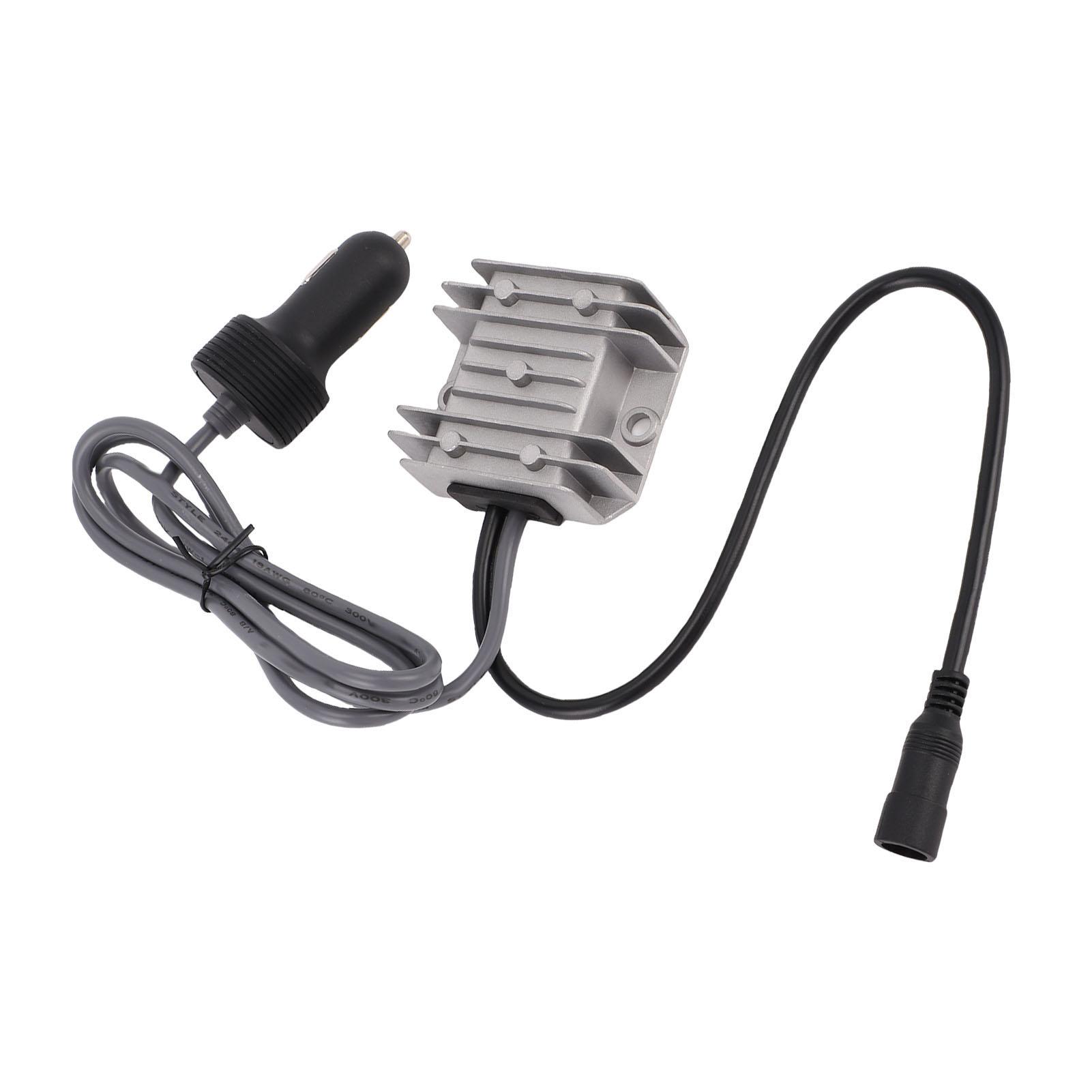 

Car Adapter Fit for Dish 12V to 30V 3.5A 105W IP68 Water Proof 9-25V Input Converter with Cigar Lighter Plug