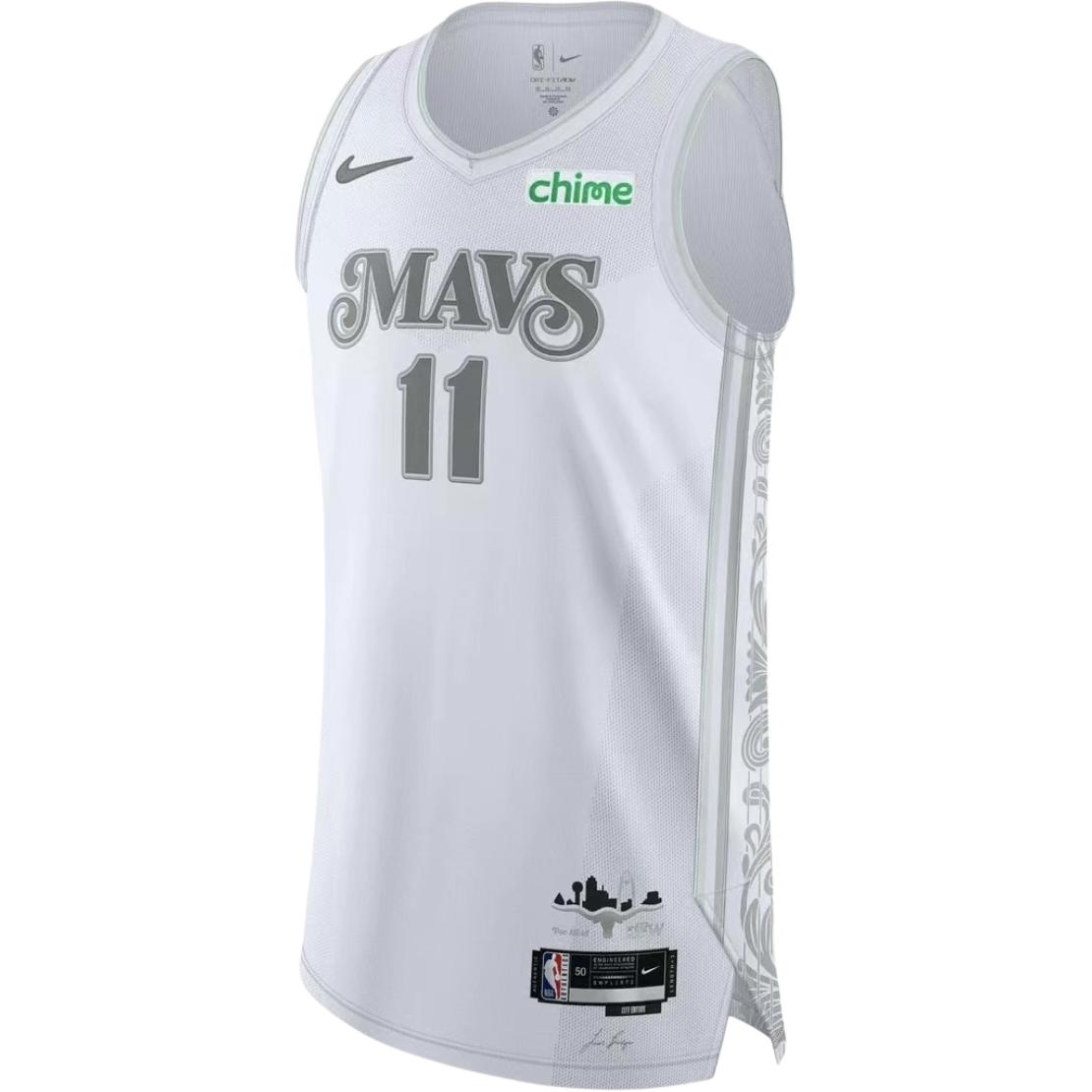 

Nike X Коллаборация НБА Даллас Маверикс 2024/2025 City Edition Логотип Буква Круглый вырез Без рукавов Баскетбольная майка Мужская майка Белый FQ4492-100 XL