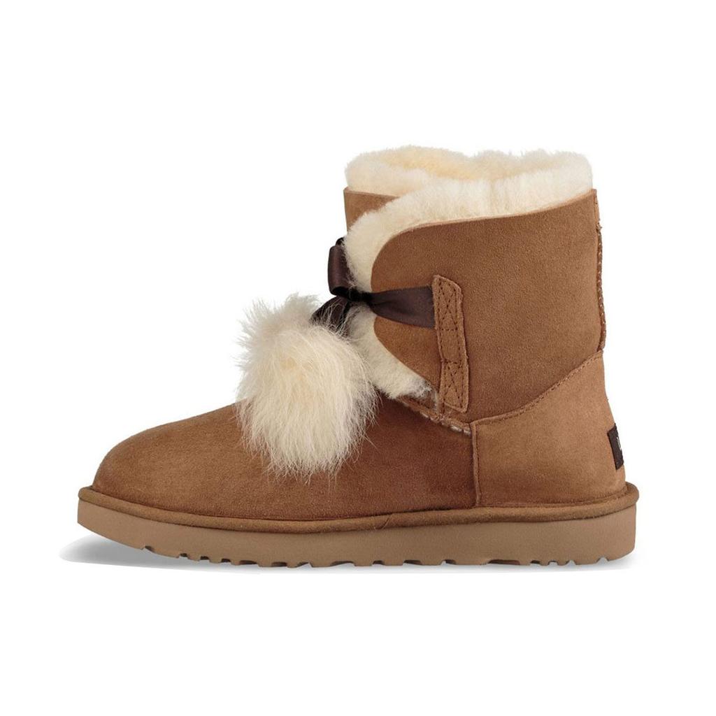 UGG Gita Snow Boots Brown Women's 1018517-CHE