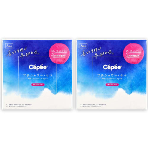 

Sepe Petit Душ Sepe (6 бутылок х 2 набора) Одноразовый биде-очиститель для влагалища, незаменимый для жизни, включает оригинальные карманные салфетки [Регулируемое медицинское изделие]