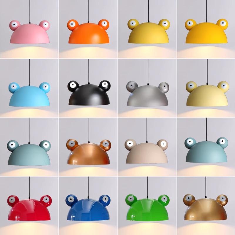 Modern Frog Pendant Light Store Nordic Kindergarten Classroom Hotpot Restaurant Industrial Style Restaurant Barber Shop Lighting