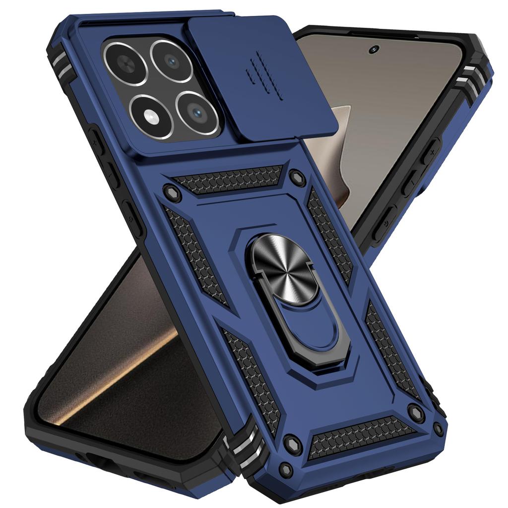 Case for Xiaomi 15T Pro Mi15t Mi14t 14T 13T 12T XIAOMI15T Anti-Shock Accessories Metal Ring Holder Armor Cases