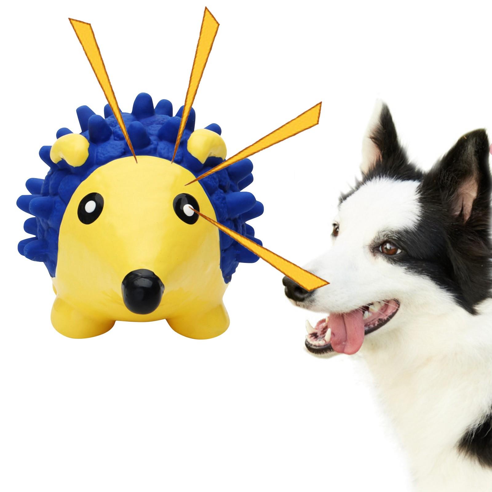 

Игрушка для собак Латексная мультяшная форма животного Звуковая устойчивая к укусам Легко чистящаяся игрушка для домашних животных One Size