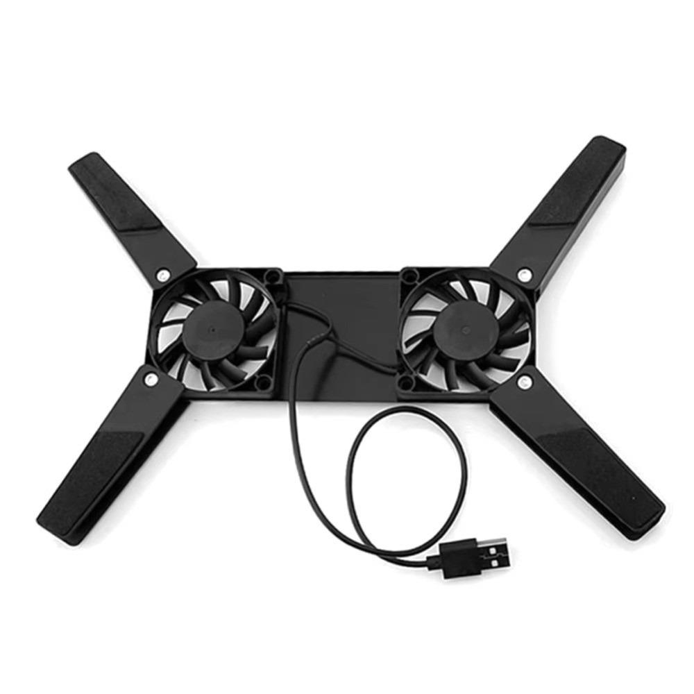 

с двойными вентиляторами охлаждающая подставка для ноутбука портативная охлаждающая подставка для ноутбука USB-питание кулер для 7-15 дюймового ноутбука