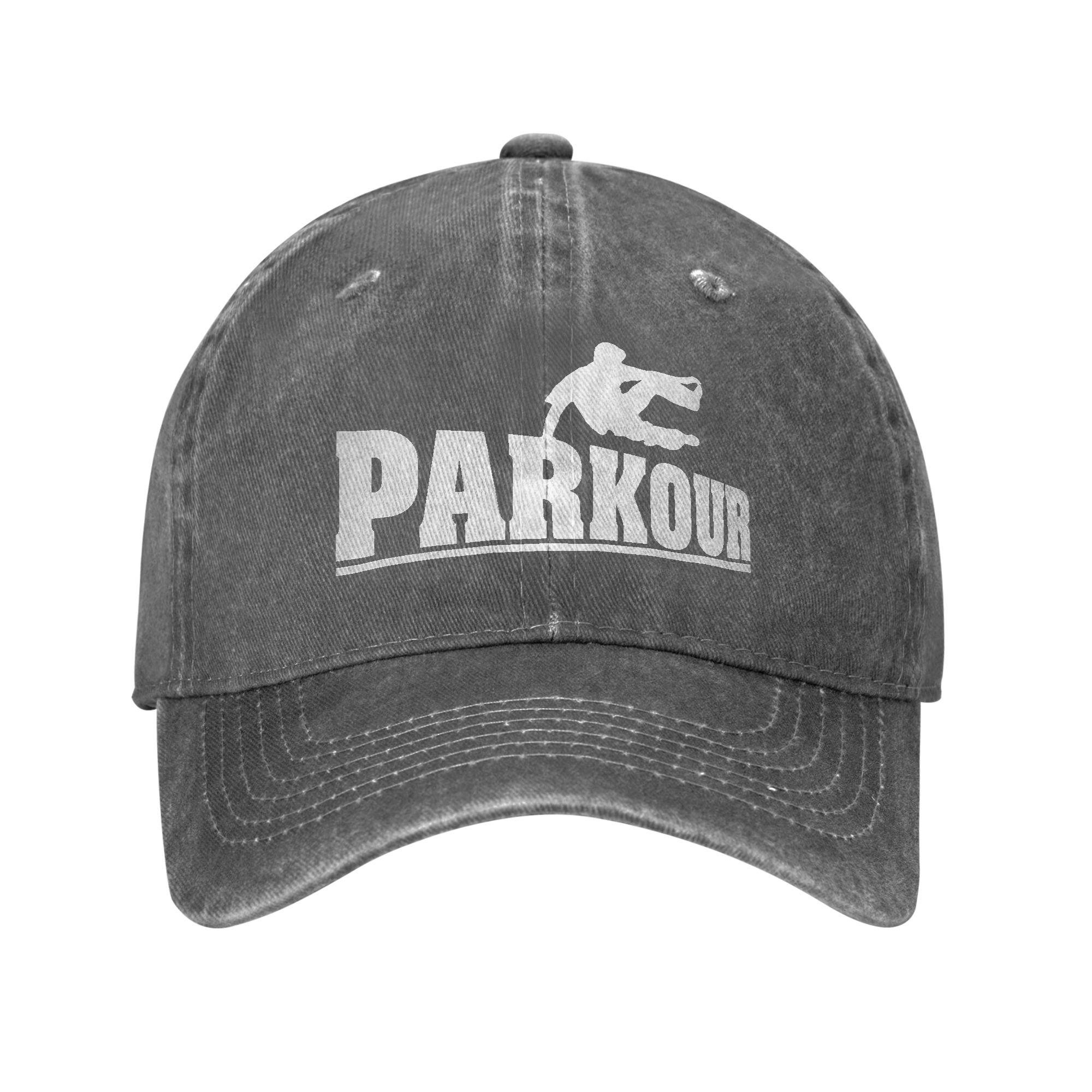 Pure Color Dad Hats Parkour Obstacle Course Womens Hat Sun Visor Baseball Caps Parkour Peaked Cap One Size