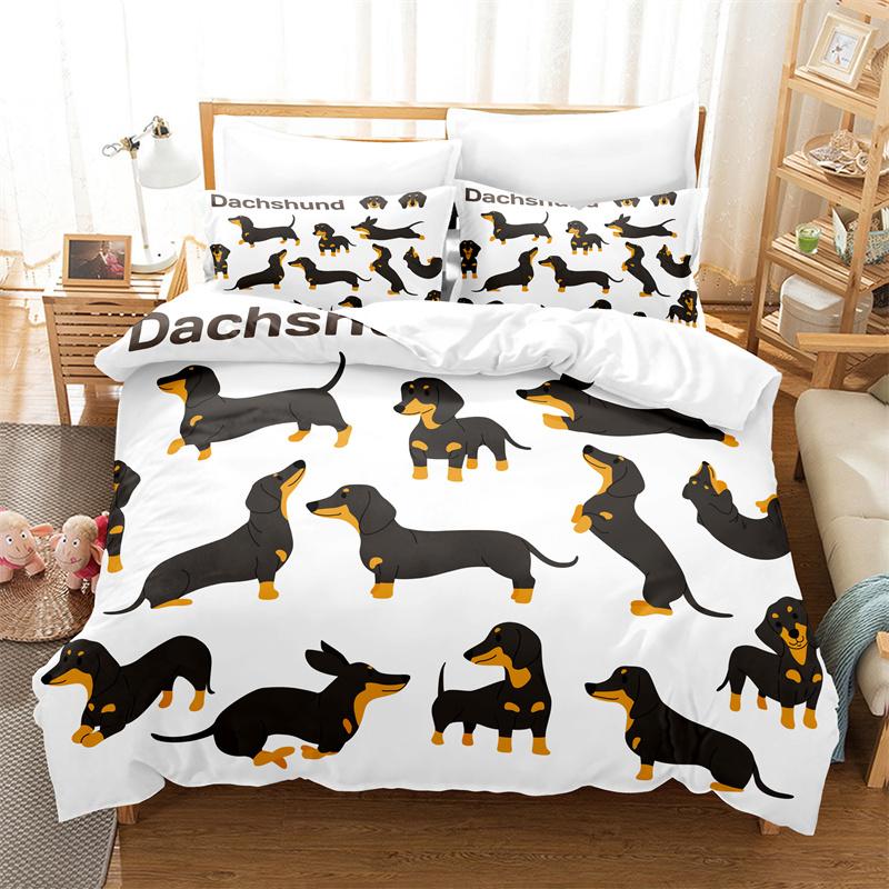 Forest Animal Bedding Set Animal Theme Duvet Cover Set Fashion Duvet Cover Children's Bedroom Cartoon Duvet Cover Bedding Set
