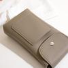 IELGY Adjustable Shoulder Strap High-End Soft Leather Cross-Body Mobile Phone Bag Shopping Walking Mini Pouch