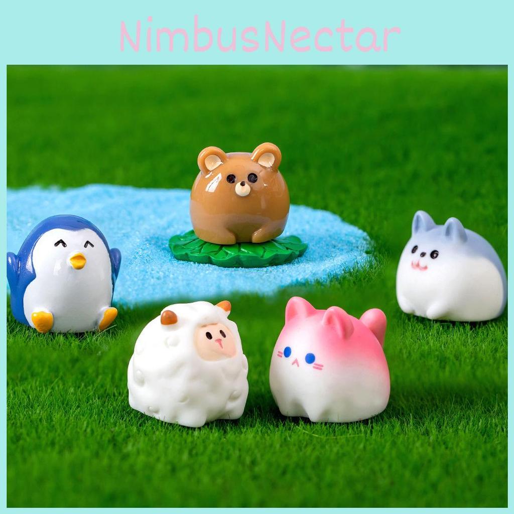 Adorable Resin Animal Figurines Blind Box For Car And Desktop Decor Cute Gift