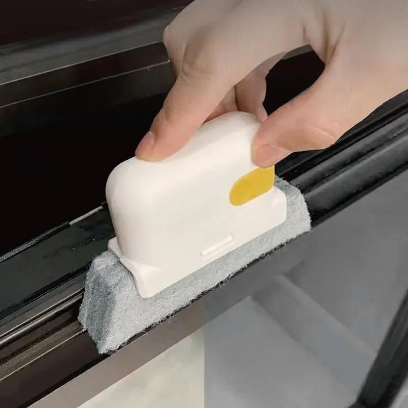 Multi-Angle Detachable Cleaning Brush for Bathroom Window Sill Toilet Groove Home Bathroom Corner Detachable Cleaning Brushes