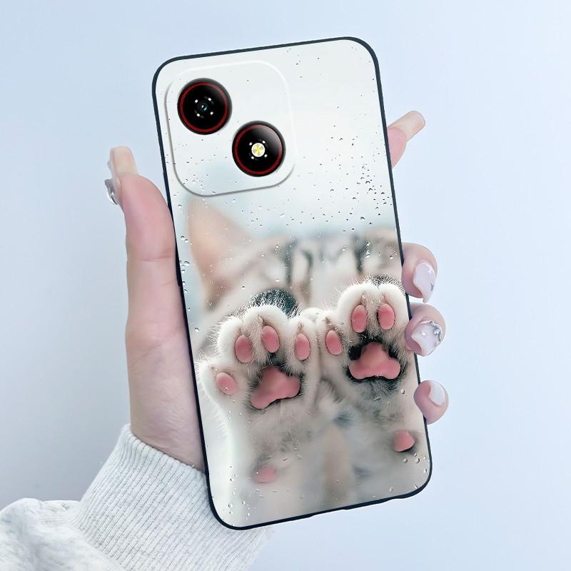 For ZTE Blade A35e Case Luxury Cute Cool Boys Girls Soft Matte Silicone Back Cover For ZTE Blade A35e Phone Bag Shell BladeA35e