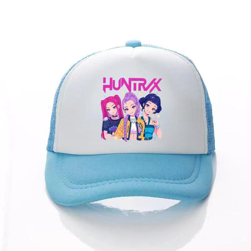 Children's Cartoon Mesh Sun Hat - One Size Fits All, Suitable for All Seasons
