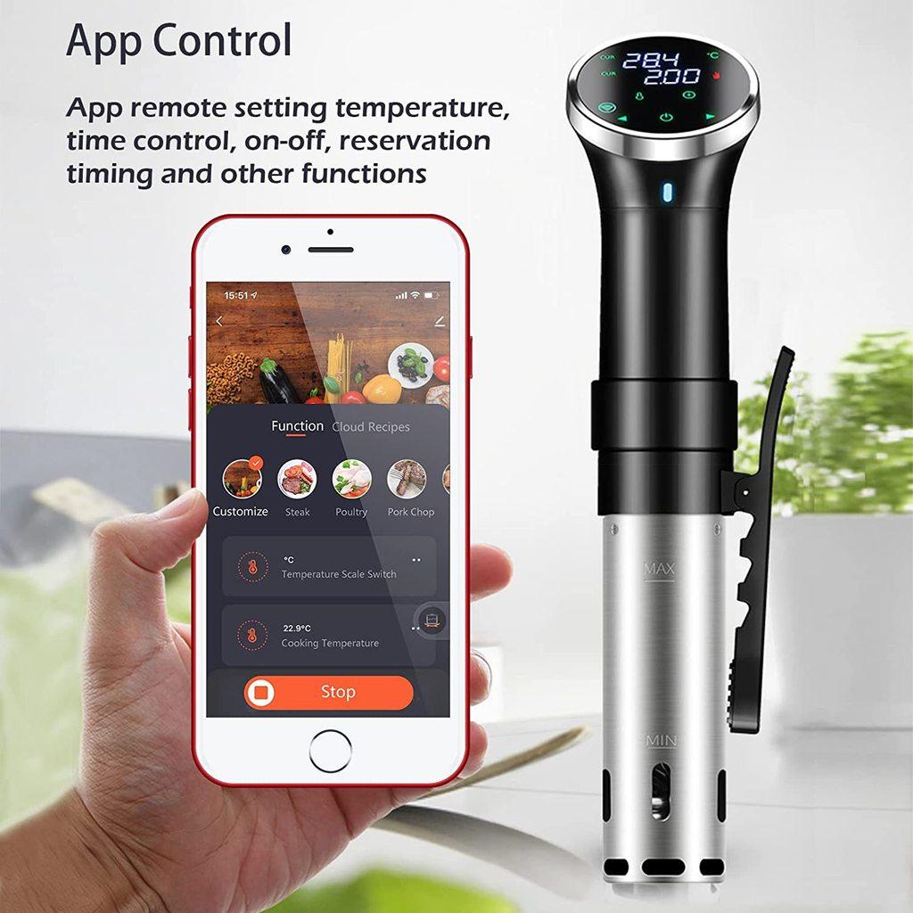 Sous Vide Cooker Low Temperature Slow Cooking Machine WIFI Version Vacuum Beef Thawing Machine Slow Cooking Stick