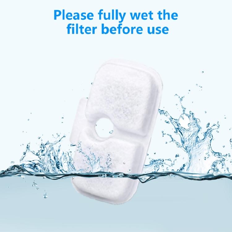 Pack of 4 Replacement Filters Optimizes Your Pet Drinking Routine Cats Fountain