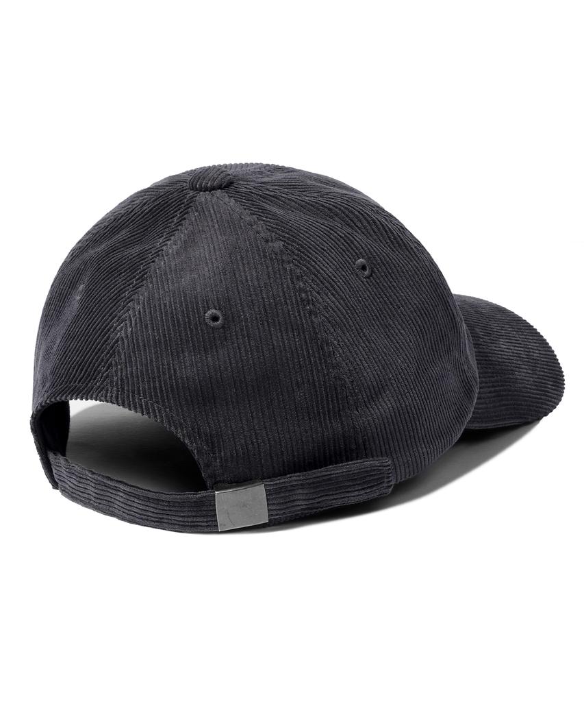1993STUDIO Angel Corduroy Ball Cap_Charcoal