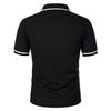 Summer Men's Short Sleeve Polo Shirts Solid Color Casual Tshirt Trendy Breathable Loose Basic Splice Top Pockets Men Shirts