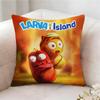 L-Larvas Animation Film Pillow Case Pillowcase, Double-Sided Printed, Sofa Cushion, Bedroom Headboard Pillow