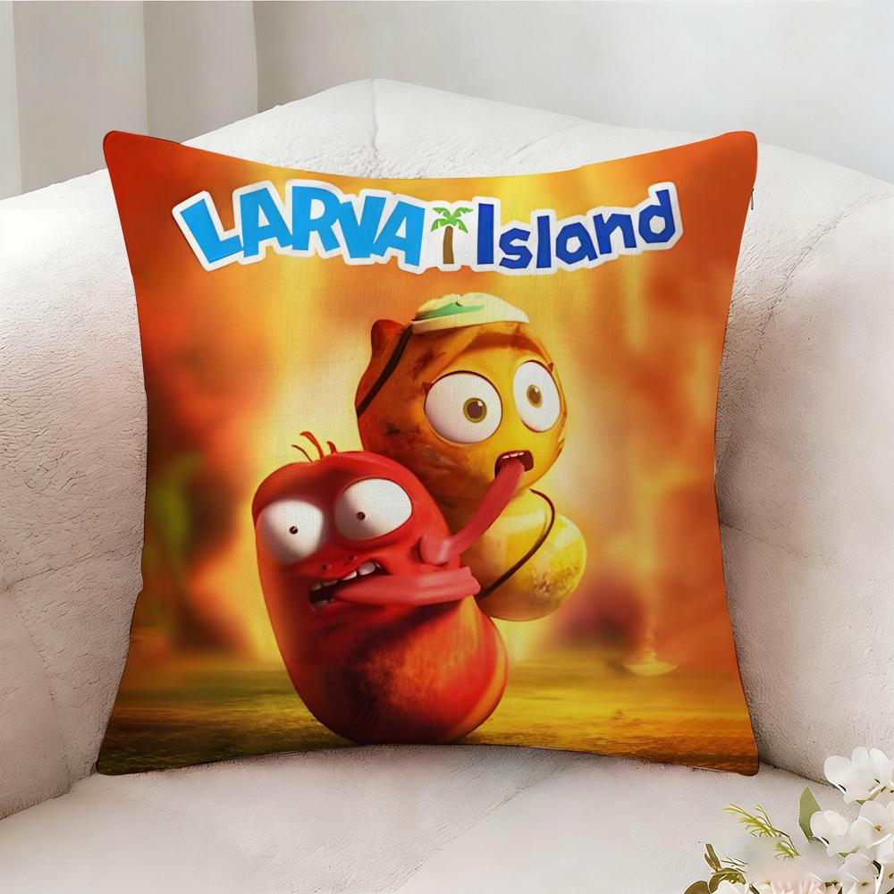 L-Larvas Animation Film Pillow Case Pillowcase, Double-Sided Printed, Sofa Cushion, Bedroom Headboard Pillow