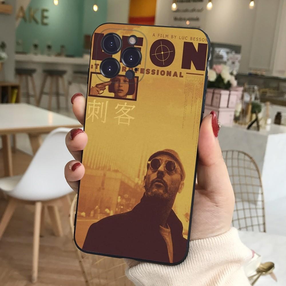 Leon The Professional Phone Case Silicone Soft for Iphone 16 15 14 13 12 11 Pro Mini XS MAX Plus X Cover