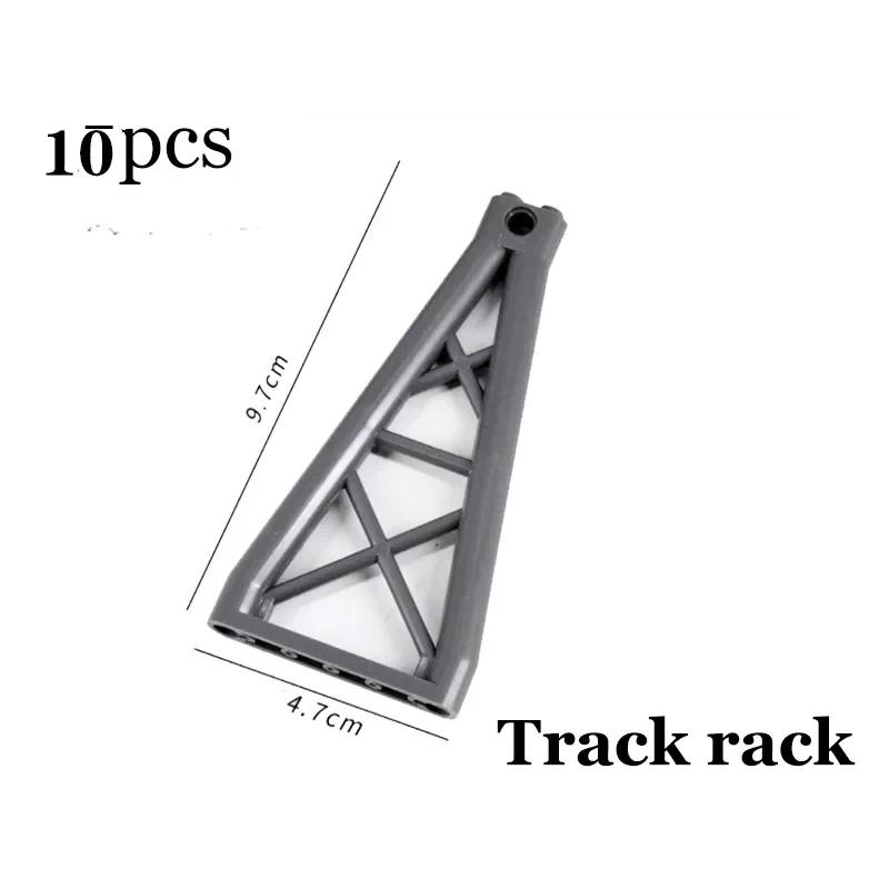 Non-Toxic City Trains Flexible Tracks Forked Straight Curved Soft Rails Track Switch Building Block Bricks Kids Diy High-Tech Creative Toy