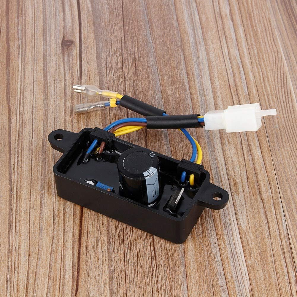 AVR Voltage Regulator Rectifier Single Phase Electric Start Generator AVR Automatic For 2KW-3KW Gasoline Generator