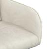 Dining Chairs 4 Pcs Velvet Cream 59 X 56.5 X 86 Cm