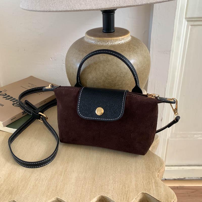 

Женская сумка кроссбоди 2025: Легкая замшевая сумка на плечо и ручная сумка