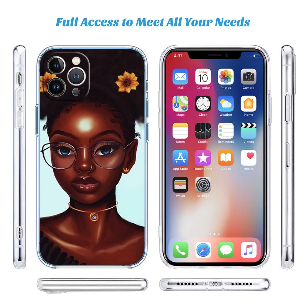PP11 Black Girl Magic Phone Case for LG K22 K30 K40 K40S K41 K42 K50 K50S K51 K51S K52 K61 K62 K71 K92 Q60 Q61 V40 V50 V60