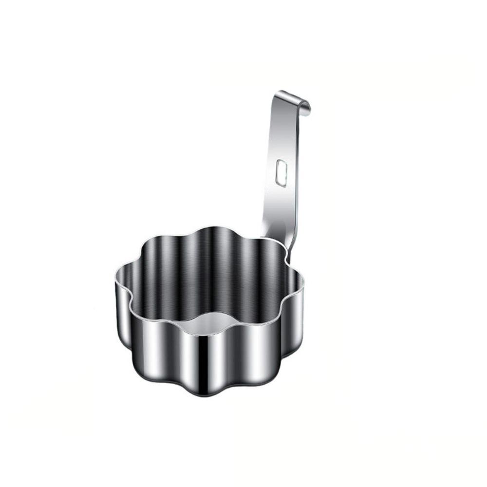 

Stainless Steel Egg Cooker Heart-Shaped Egg Steamer Durable Omelette Mold for Kitchen Cooking Tool Sun