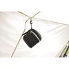 CAPTAIN STAG Toilet Paper Case Holder Cover Roll Paper Case with Belt and Carabiner Black X White UM-1543