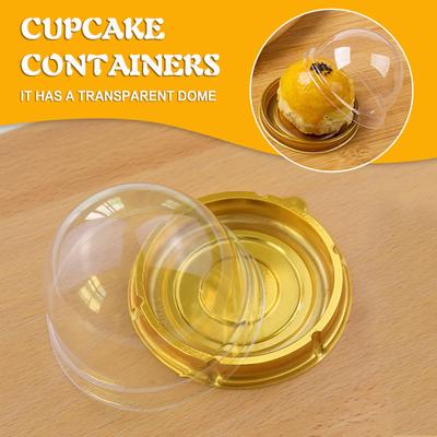 (Nikita) 50PCS Disposable Cake Box Moon Cake Box Snow Mei Niang Baking Blister
