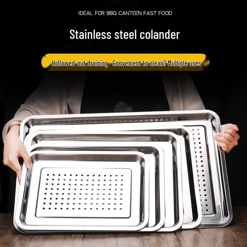 

Stainless Steel Rectangular Kitchen Tray