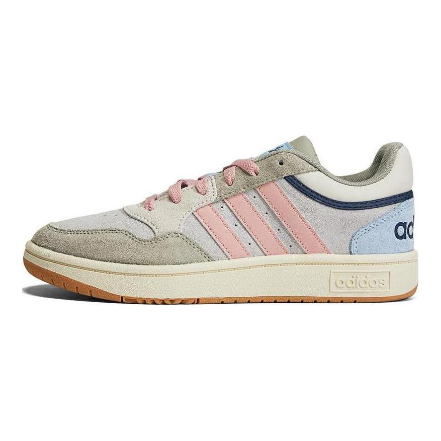 Adidas Hoops 3.0 Basketball Shoes 'Cream White Pink' Women's HP6901