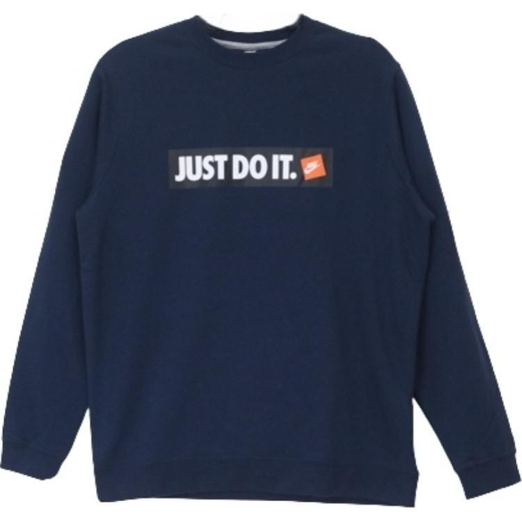 

Nike American Vintage Logo Outdoor Casual Sports Crew Neck Pullover Long Sleeve Sweatshirt Men sweatshirt Navy-Blue 928700-451 S