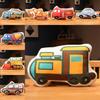 Peluche Douce Voiture Pour Enfants Avec Design Réaliste Et Rembourrage Confortable Hauteur 50cm