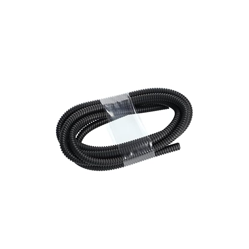 Amon Corrugated Wiring Tube, Lightweight, Flexible, 5mm Diameter, 2m (Cable Protection, Cord Cover, Slit) 1115