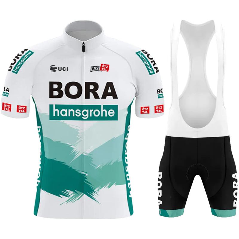 Pánská cyklistická bunda Horský bike 2026 UCI BORA Oblečení Pánské sety Letní dres Tričko Kolo Mtb Tricuta Pánský outfit Set Kalhoty