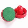 2 Pcs/Set 75mm Air Hockey Table Felt Pusher With 63mm  Mallet Goalies