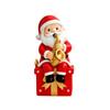 Musical Resin Figurine, Collectible Christmas Home Decor Tabletop Ornament