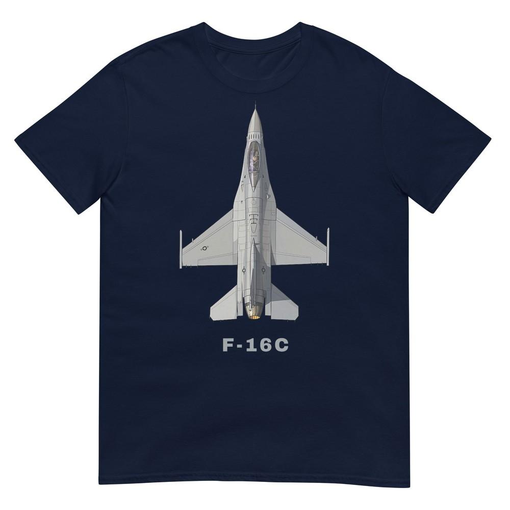 United States Military F16c Fighter Jet Tshirt S