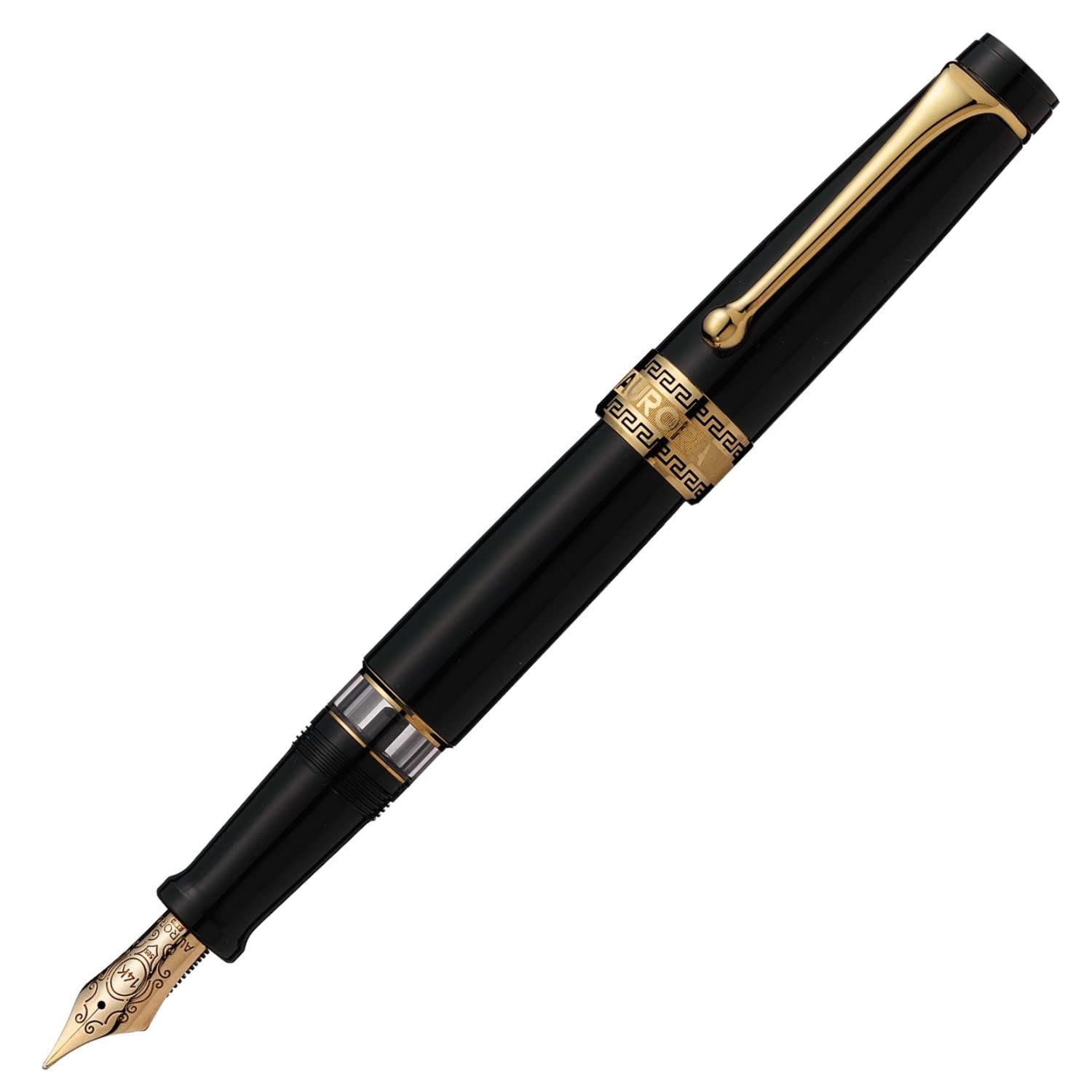 

AURORA Aurora Fountain Pen F Fine Nib Optima Nero GT Official Import 997-NF