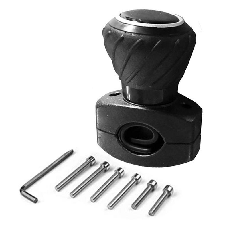 Auto Steering Wheel Bearing Booster Steering Wheel Spinner Knob Toughness Driving Helper Supplies for Truck SUV Sedan