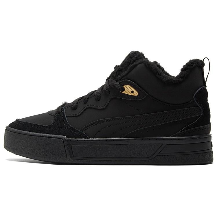 (WMNS) PUMA Skye Demi Retro Casual Skateboarding Shoes Black Women s 381151-01 EU 35.5