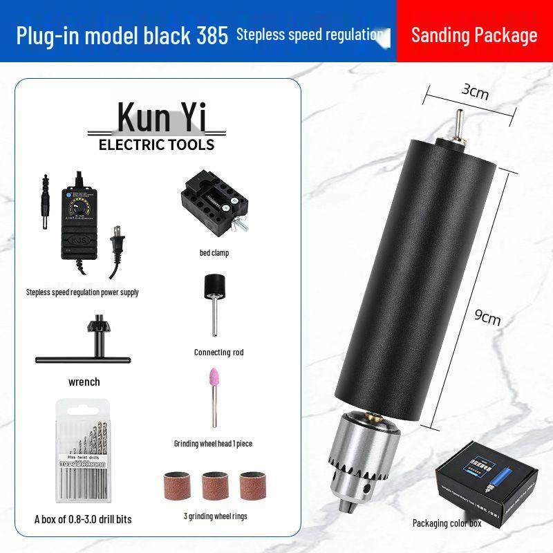 Mini Variable Speed Electric Drill and Grinder for DIY Pearl Hole Punching