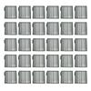 30Pcs Bait Stoppers Plastic Grid Type Strong Fish Hair Stopper for Carp Boat Lake River