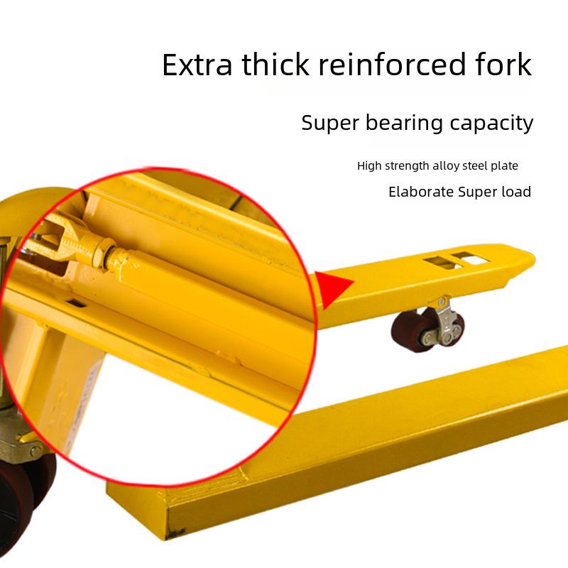 Manual Hydraulic Pallet Truck Forklift, 2/3 Ton Capacity, Warehouse Hand Pallet Mover