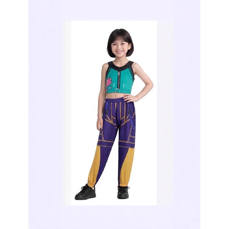 Witcher Squad Performance Costume COS Korean girl group KPOP Witcher Squad character Lumi D Dress set for children