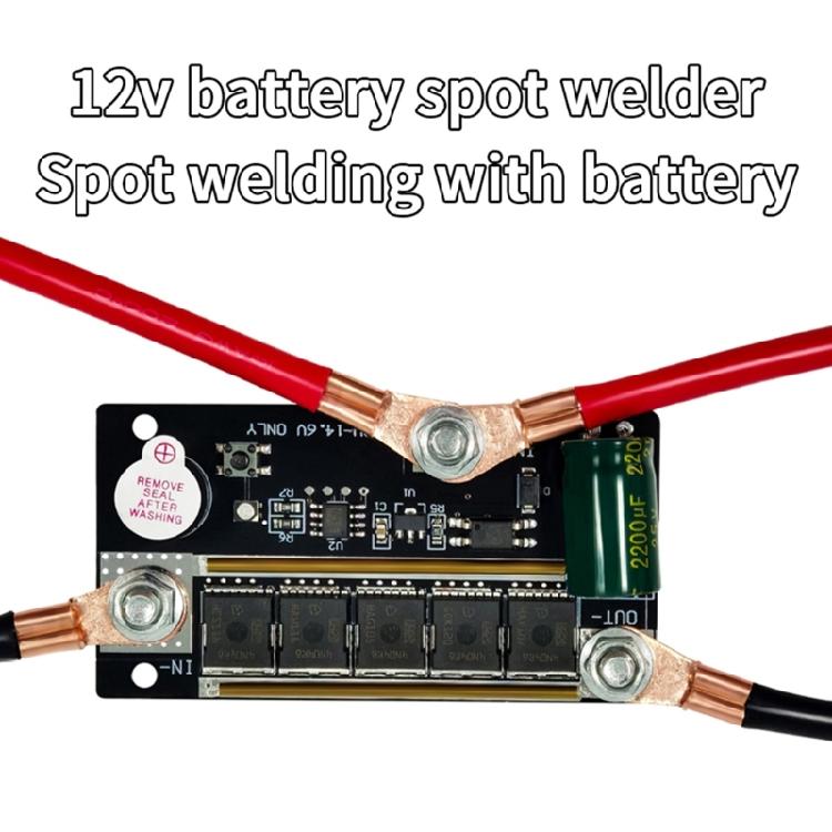 Punktschweißer PCB Leiterplatte 12V 90-150A Batterie Energiespeicher Punktschweißer